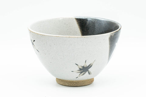 Japanese Matcha Bowl - Momiji Maple Leaves Sugi-nari Chawan - 400ml - Tezumi