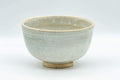 Japanese Matcha Bowl - White Drip-Glazed Chawan - 400ml - Tezumi