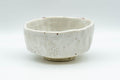 Japanese Matcha Bowl - White Shino Glazed Wabi-Sabi Chawan - 300ml - Tezumi