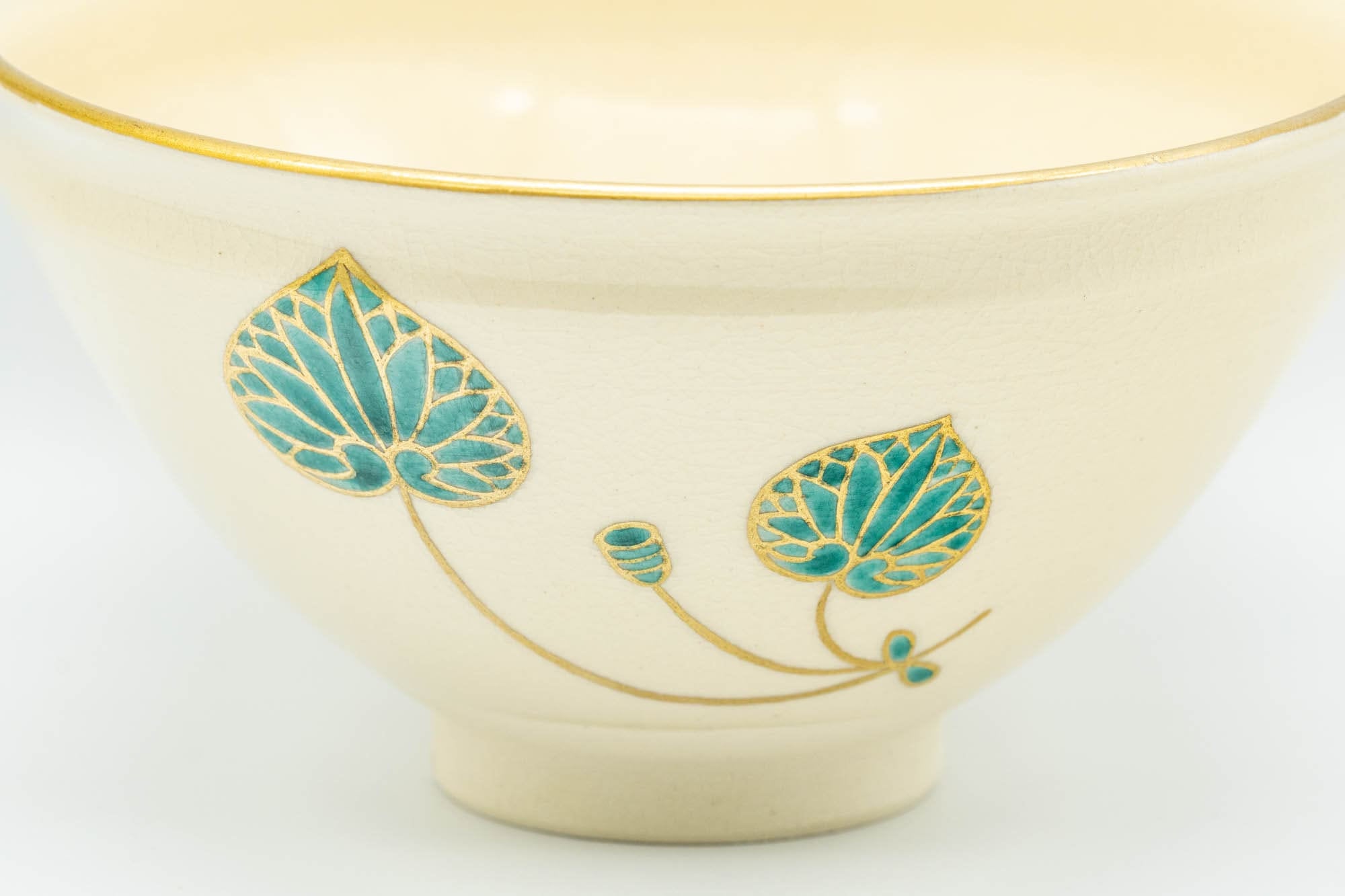 Japanese Matcha Bowl - 手塚桐鳳 Kyo-yaki Tenmoku-gata Chawan - 250ml