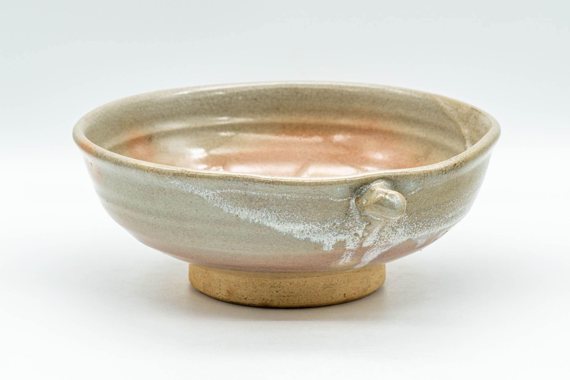 Japanese Bowl - 萩焼 Engraved Hagi-yaki Chawan  - 300ml - Tezumi