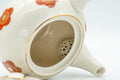 Japanese Kyusu - Floral Kutani-yaki Debeso Teapot - 275ml - Tezumi