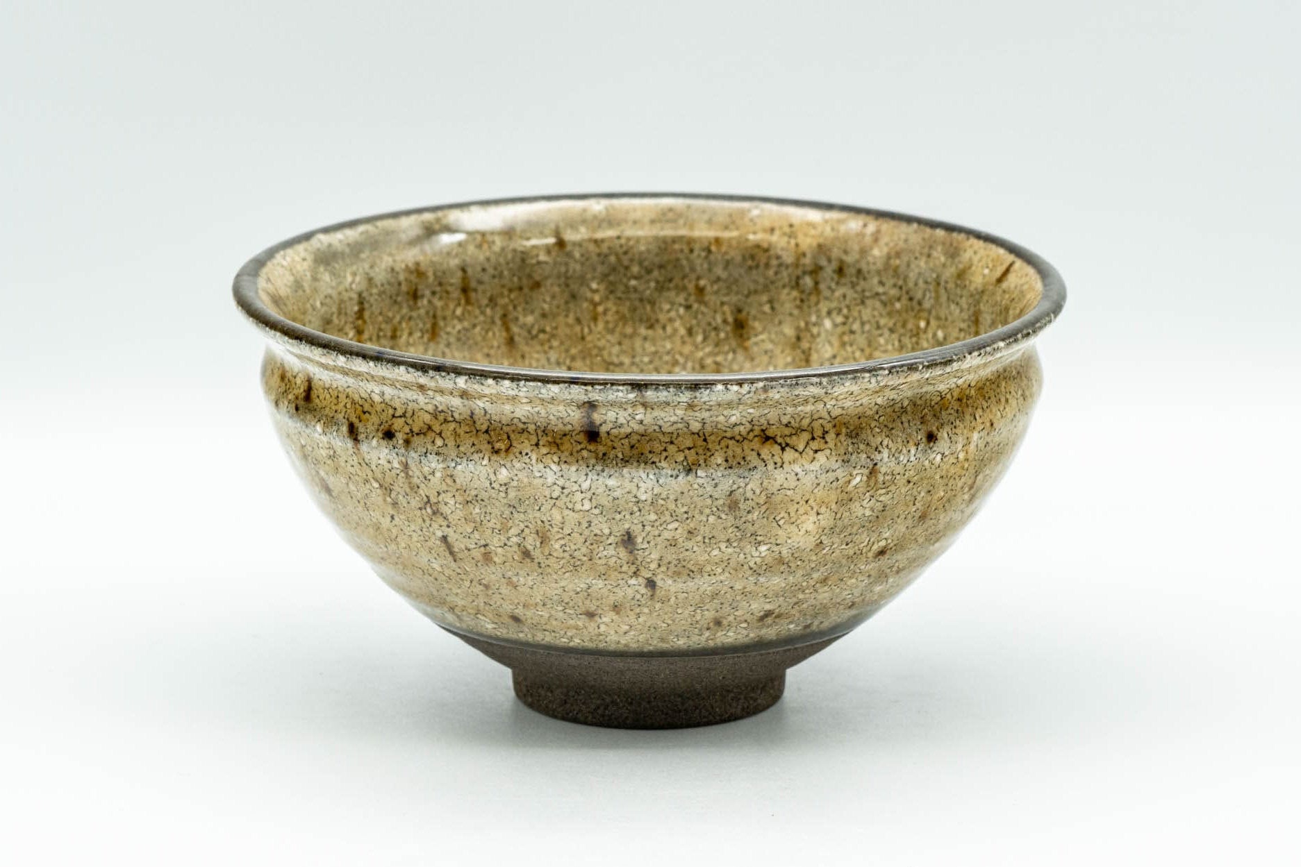 Japanese Matcha Bowl - Textured Glaze Tenmoku-gata Chawan - 300ml