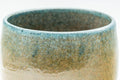 Japanese Matcha Bowl - Beige and Blue Crazed Glaze Chawan - 350ml - Tezumi