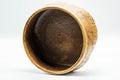 Tezumi — Japanese Matcha Bowl - Brown Hantsutsu-gata Chawan - 500ml — three-quarter view