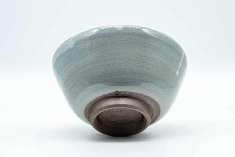 Japanese Matcha Bowl - Blue Celadon Glazed Ido-gata Chawan - 350ml