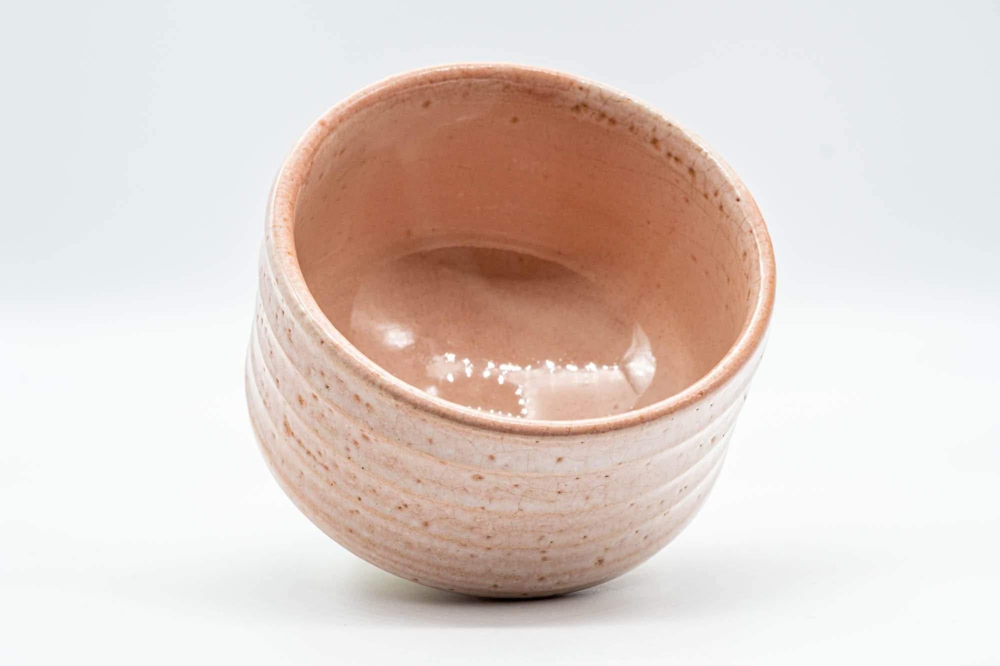 Japanese Matcha Bowl - Pink Shino Glazed Chawan - 450ml - Tezumi