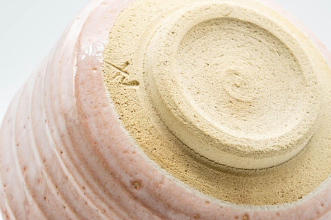 Japanese Matcha Bowl - Pink Shino Glazed Chawan - 450ml - Tezumi
