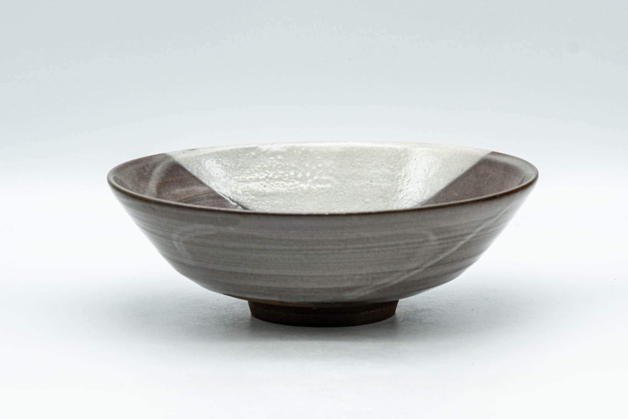 Japanese Matcha Bowl - Floral White Glazed Summer Chawan - 150ml - Tezumi