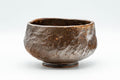 Tezumi — Japanese Matcha Bowl - Shiho-gata Shigaraki-yaki 容子 Chawan - 350ml — front view from another angle