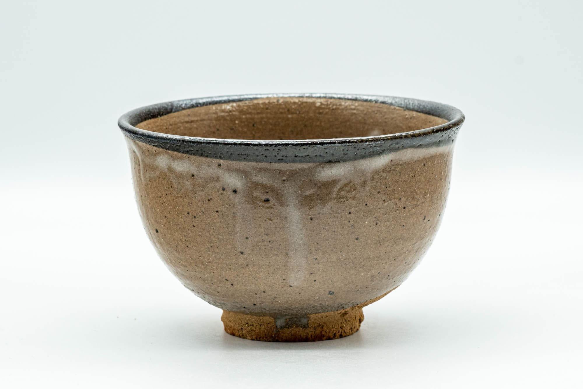 Japanese Matcha Bowl - Drip-Glazed Komogai-nari Chawan - 300ml - Tezumi