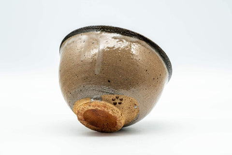 Japanese Matcha Bowl - Drip-Glazed Komogai-nari Chawan - 300ml - Tezumi