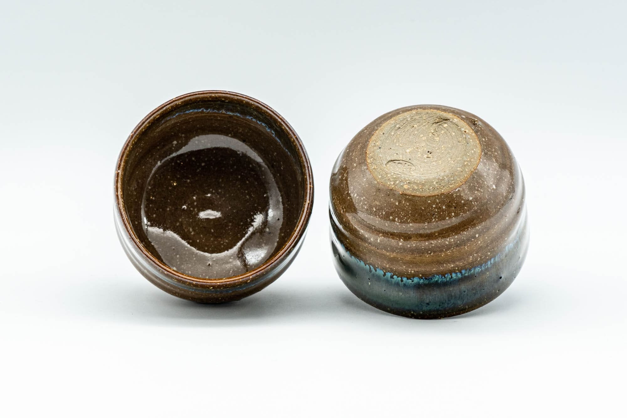 Japanese Teacups - Pair of Agano-yaki Guinomi - 50ml