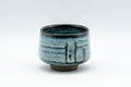 Japanese Teacup - Blue Hare's Fur Glazed Yunomi - 80ml - Tezumi