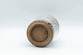 Tezumi — Japanese Teacup - Otani-yaki Wabi-Sabi Spiraling Yunomi - 120ml — top-down view of the interior