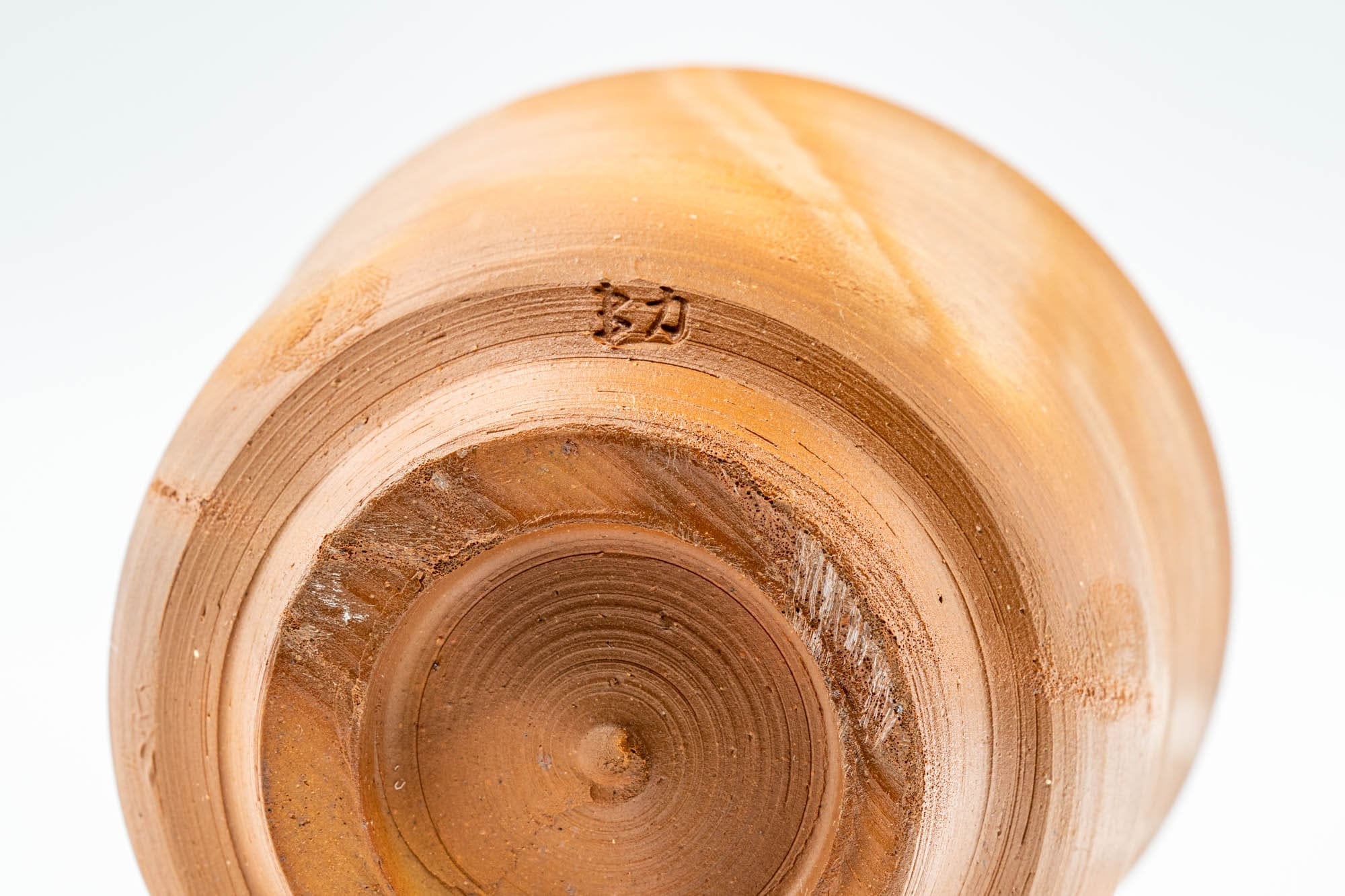 Vintage Japanese Teacup Hidasuki Bizen-yaki Yunomi - Thumbnail 5