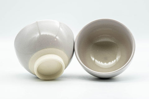 Japanese Teacups - Pair of Purple Yunomi - 150ml - Tezumi