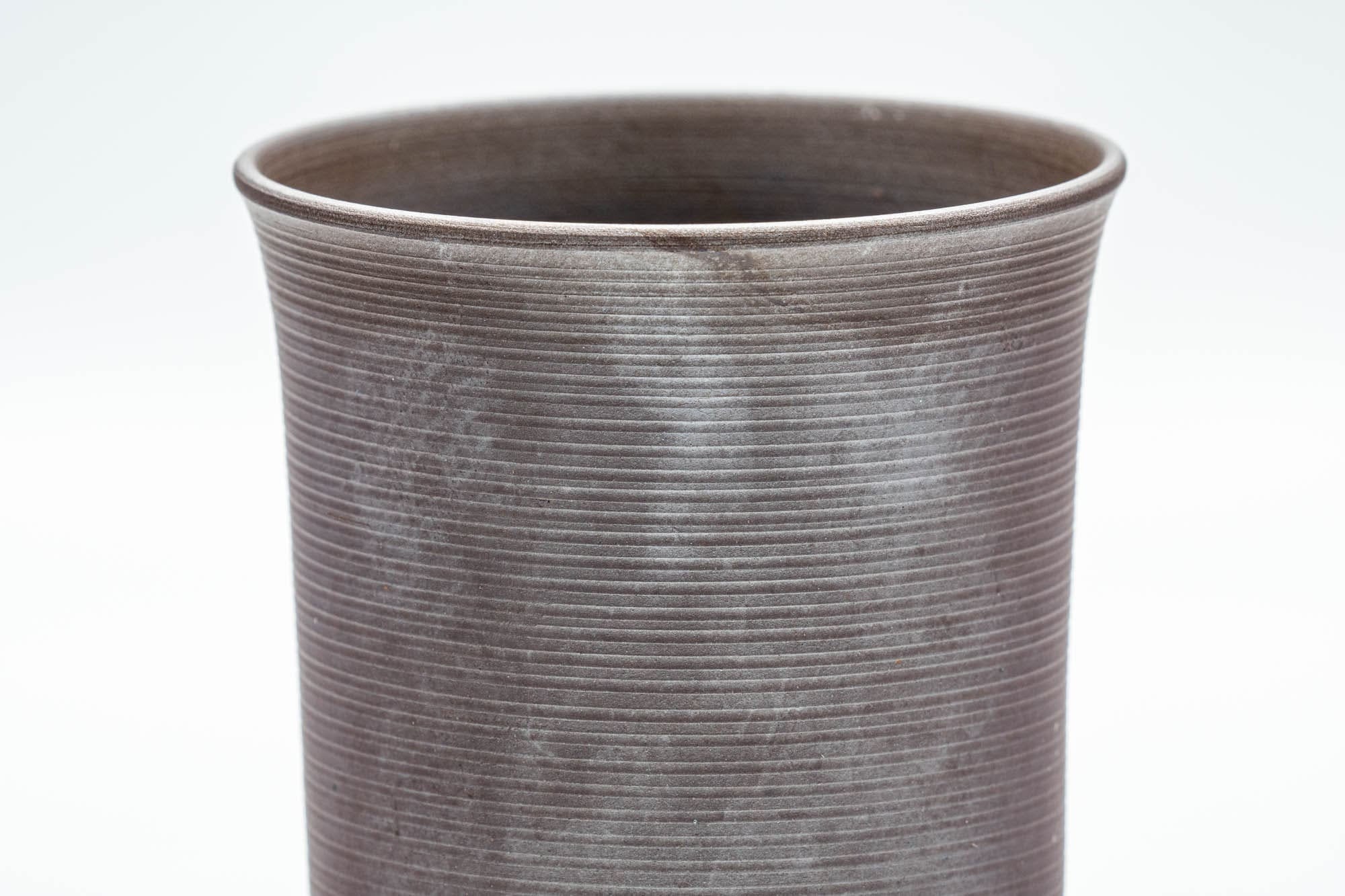 Japanese Teacup - Lidded Banko-yaki Tsutsu-gata Yunomi - 100ml