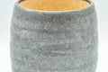 Japanese Teacup - Grey Snowflake Glazed Tsutsu-gata Yunomi - 240ml - Tezumi