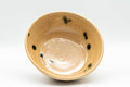 Japanese Matcha Bowl - 萩焼 Beige Glazed Black Spotted Chawan - 250ml - Tezumi