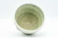 Japanese Matcha Bowl - Green Ribbed Ido-gata Chawan - 350ml - Tezumi