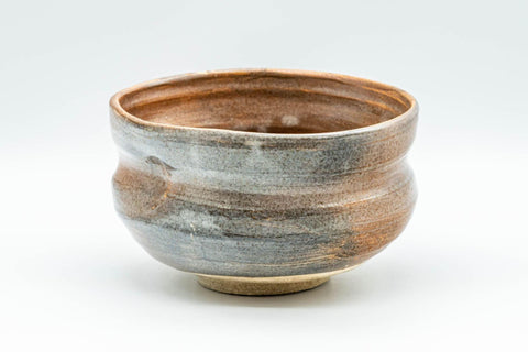 Japanese Matcha Bowl - Warm Orange Dojimara-gata Chawan - 350ml - Tezumi