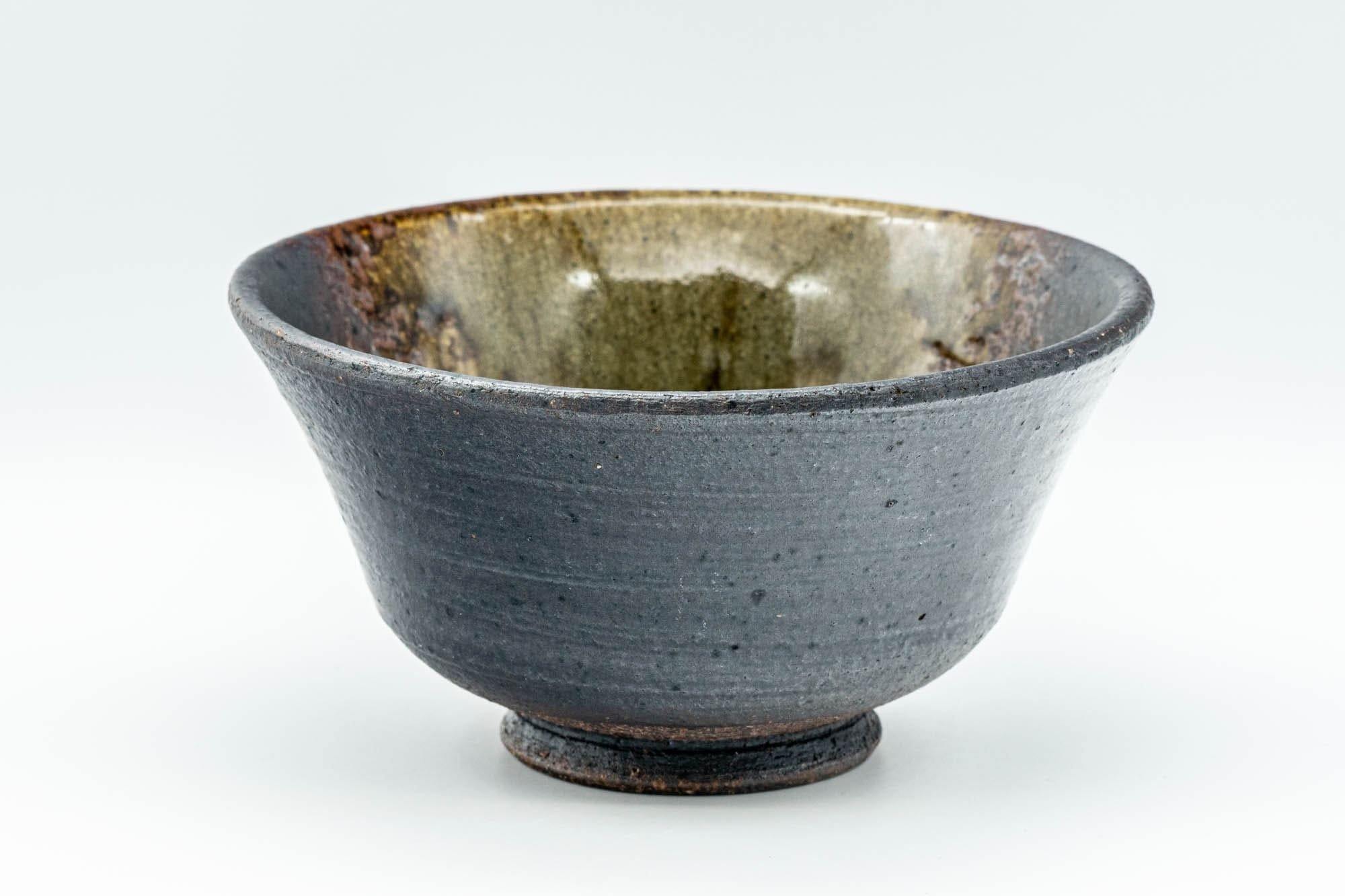 Japanese Matcha Bowl - 信楽焼 Burnt Glazed Shigaraki-yaki Chawan - 300ml - Tezumi