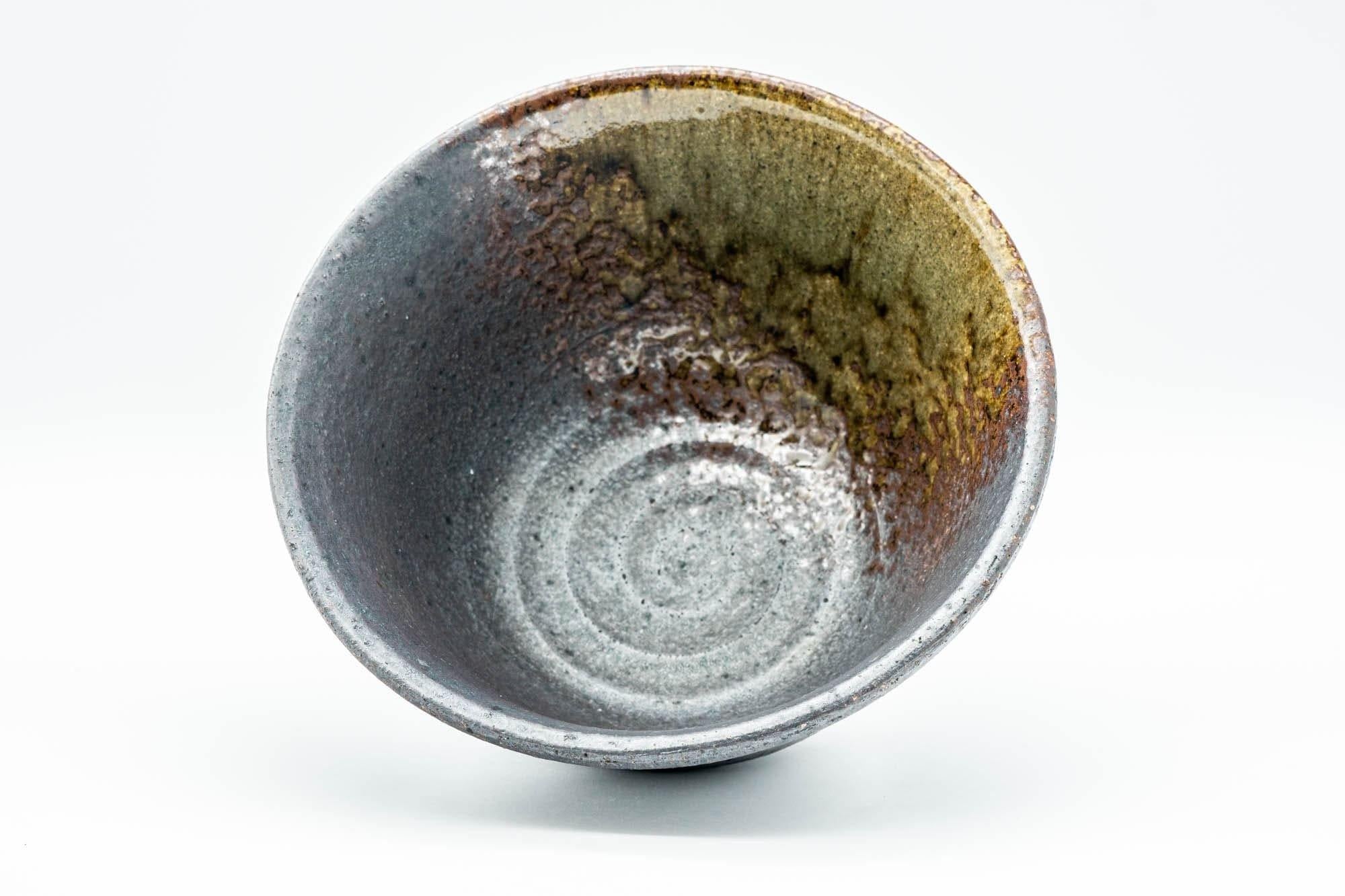 Japanese Matcha Bowl - 信楽焼 Burnt Glazed Shigaraki-yaki Chawan - 300ml - Tezumi