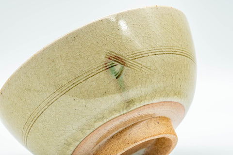 Japanese Matcha Bowl - Crazed Celadon Glazed Chawan - 200ml