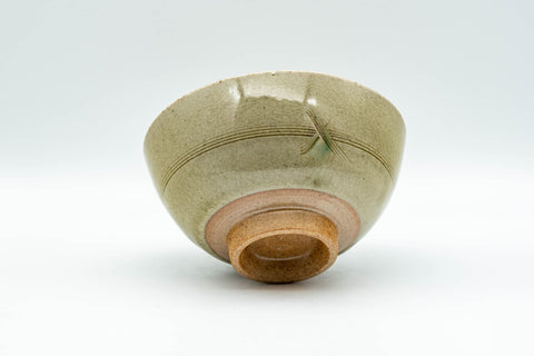 Japanese Matcha Bowl - Crazed Celadon Glazed Chawan - 200ml