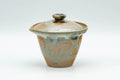 Japanese Shiboridashi - Hare's Fur Drip-Glazed Akogi-yaki Teapot - 90ml - Tezumi
