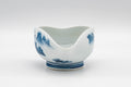 Tezumi — Japanese Katakuchi - Hataman Toen (畑萬陶苑) Porcelain Water Cooler - 40ml — front view from another angle