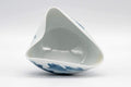 Tezumi — Japanese Katakuchi - Hataman Toen (畑萬陶苑) Porcelain Water Cooler - 40ml — tipped to show the interior