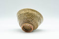 Tezumi — Japanese Teacup - Dark Green Drip-glazed Yunomi - 120ml — top-down view of the interior