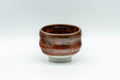 Japanese Teacup - Red Glazed Guinomi - 50ml - Tezumi