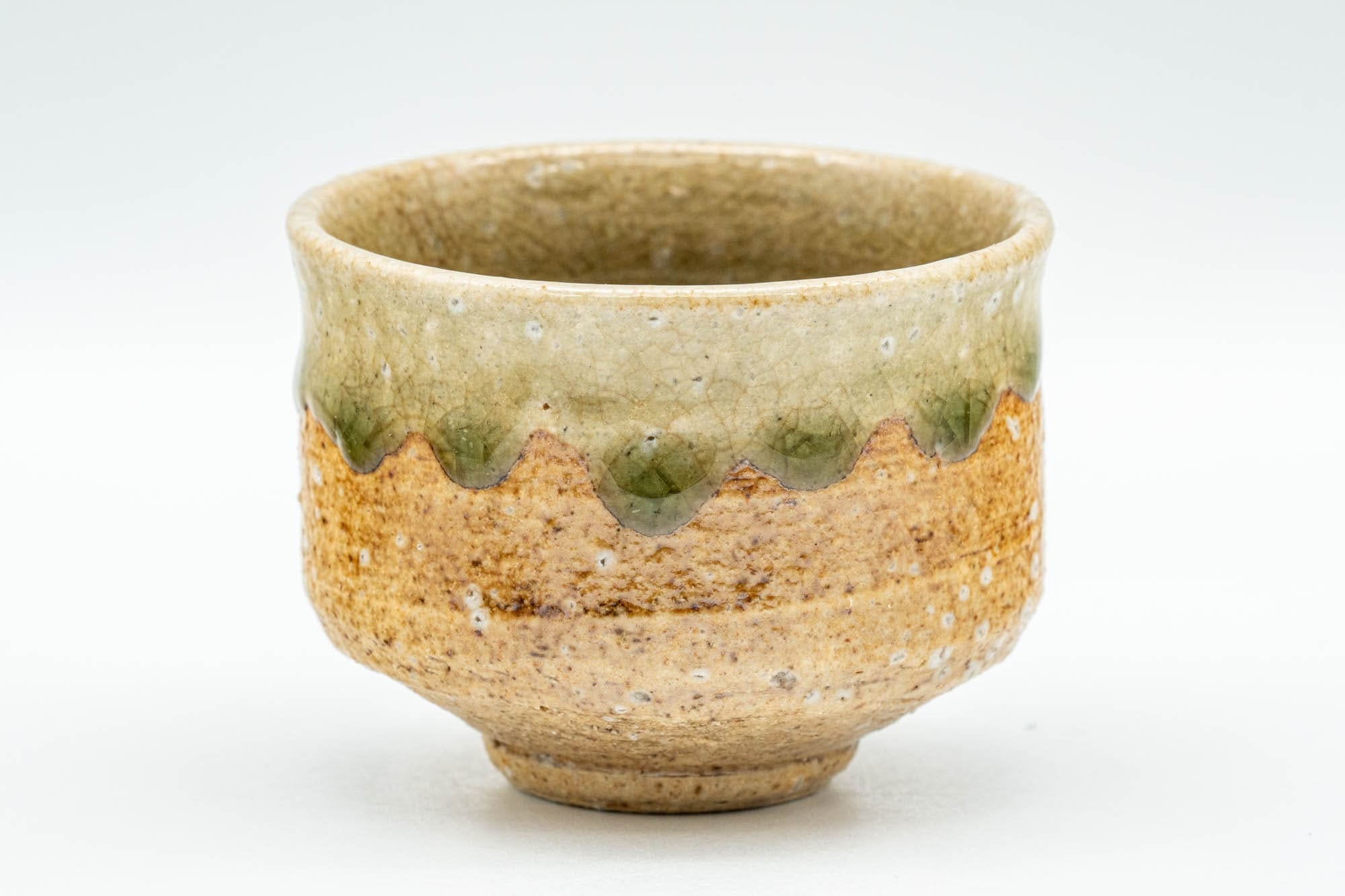 Japanese Teacups - Pair of Shigaraki-yaki Guinomi - 60ml