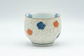 Japanese Teacup - Floral Arita-yaki Porcelain Yunomi - 150ml - angled view of the yunomi