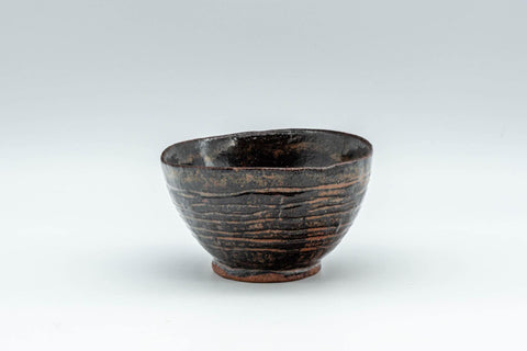 Tezumi — Japanese Teacup - Wabi-Sabi Guinomi - 50ml — front view from another angle