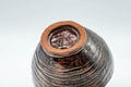 Tezumi — Japanese Teacup - Wabi-Sabi Guinomi - 50ml — closeup of the glaze