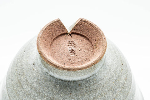 Japanese Teacups - Pair of Egret Matte Grey Glazed Yunomi - 110ml - Tezumi