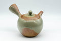 Japanese Kyusu - Green Ash Glazed Stoneware Teapot - 300ml - Tezumi