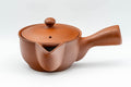 Tezumi — Japanese Kyusu - Large Houhin-style Tokoname-yaki Teapot - 425ml — three-quarter view