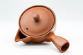 Tezumi — Japanese Kyusu - Large Houhin-style Tokoname-yaki Teapot - 425ml — top-down view of the lid
