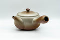 Tezumi — Japanese Kyusu - Large Brown Obi-ami 360 Filter Teapot - 550ml — three-quarter view from the opposite side