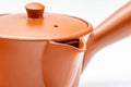 Tezumi — Japanese Kyusu - Small Houhin-style Tokoname-yaki Teapot - 175ml — closeup of the base
