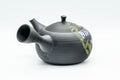 Japanese Kyusu - 玉光 Gyokko Floral Tokoname-yaki Sasame Teapot - 275ml - Tezumi