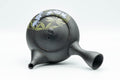 Japanese Kyusu - 玉光 Gyokko Floral Tokoname-yaki Sasame Teapot - 275ml - Tezumi