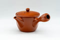 Japanese Tea Set - Plum Blossoms Tokoname-yaki Kyusu Teapot and Katakuchi Water Cooler - Tezumi
