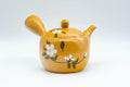 Japanese Kyusu - Decorative Plum Blossom Tokoname-yaki Teapot - 300ml - Tezumi