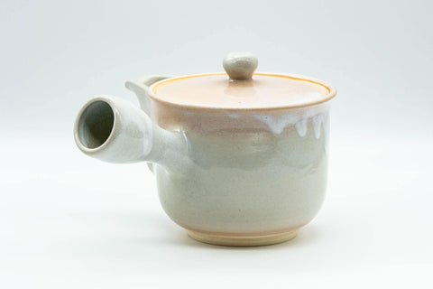 Japanese Kyusu - 椿窯 天鵬山 Tsubaki Kiln Hagi-yaki Teapot - 400ml - Tezumi